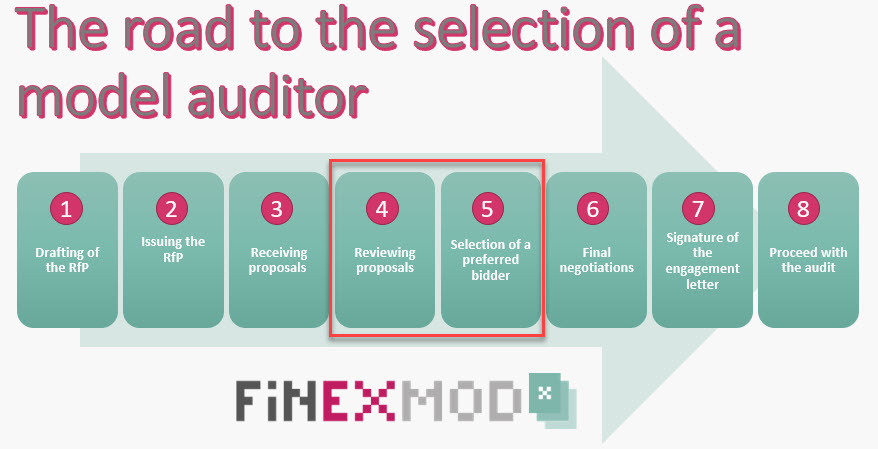 Selection of a financial model auditor – Finexmod