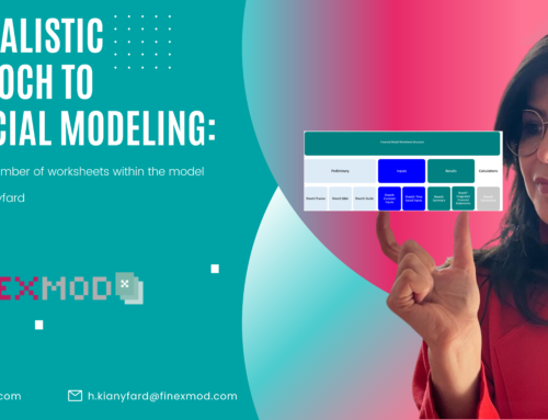Minimalistic appraoch to financial modeling: Reducing number of worksheets within the model